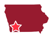 Map image of Southwest Iowa