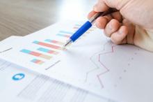 Stock photo of charts and graphs Charts and graphs