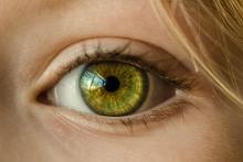 Optometric Practices Stock photo of a close-up human eye