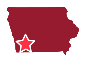 Southwest Iowa Map image of Southwest Iowa