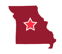 Central Missouri Map image of Central Missouri