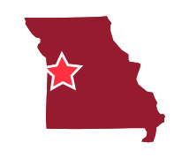 West Central Missouri Map image of West Central Missouri